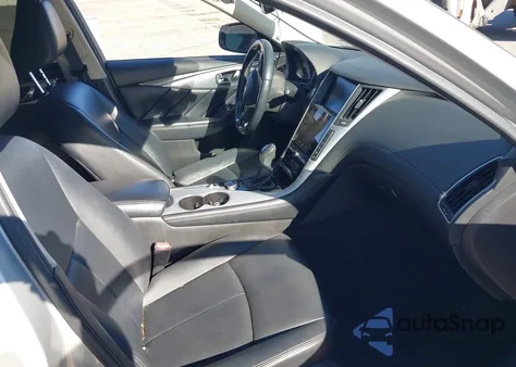 2020 Infiniti Q50 Luxe Awd z USA, uszkodzony, nr VIN JN1EV7AR1LM255575